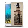 Дизайнерский пластиковый чехол для Samsung Galaxy E5 Jack Daniels