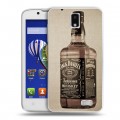 Дизайнерский пластиковый чехол для Lenovo A328 Jack Daniels