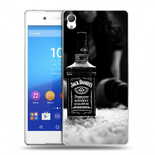 Дизайнерский пластиковый чехол для Sony Xperia Z3+ Jack Daniels