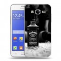 Дизайнерский пластиковый чехол для Samsung Galaxy J7 Jack Daniels