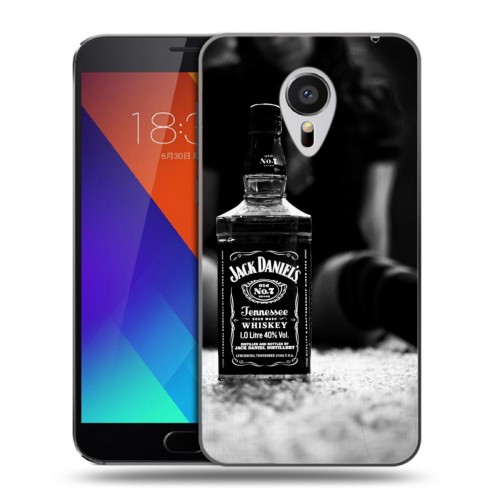 Дизайнерский пластиковый чехол для Meizu MX5 Jack Daniels