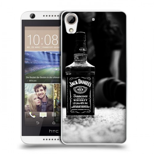 Дизайнерский силиконовый чехол для HTC Desire 626 Jack Daniels