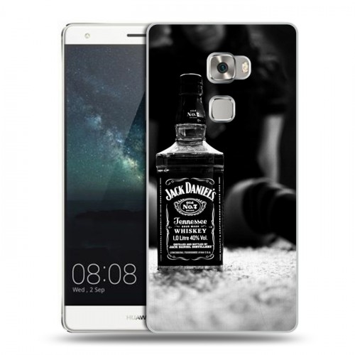 Дизайнерский пластиковый чехол для Huawei Mate S Jack Daniels