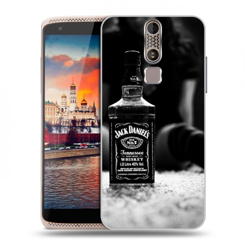 Дизайнерский пластиковый чехол для ZTE Axon Mini Jack Daniels