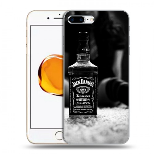 Дизайнерский пластиковый чехол для Iphone 7 Plus / 8 Plus Jack Daniels