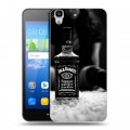 Дизайнерский пластиковый чехол для Huawei Y6 Jack Daniels