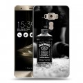 Дизайнерский пластиковый чехол для Asus ZenFone 3 Jack Daniels