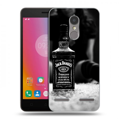 Дизайнерский силиконовый чехол для Lenovo K6 Jack Daniels