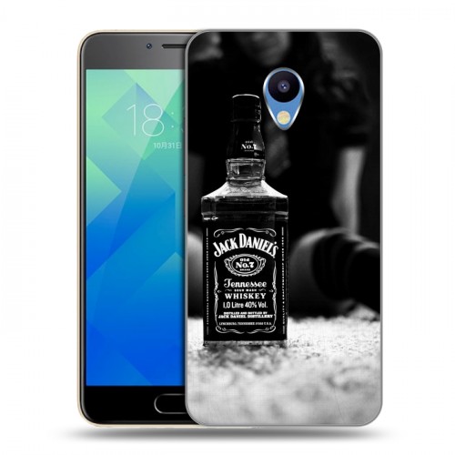 Дизайнерский силиконовый чехол для Meizu M5 Jack Daniels