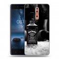 Дизайнерский пластиковый чехол для Nokia 8 Jack Daniels