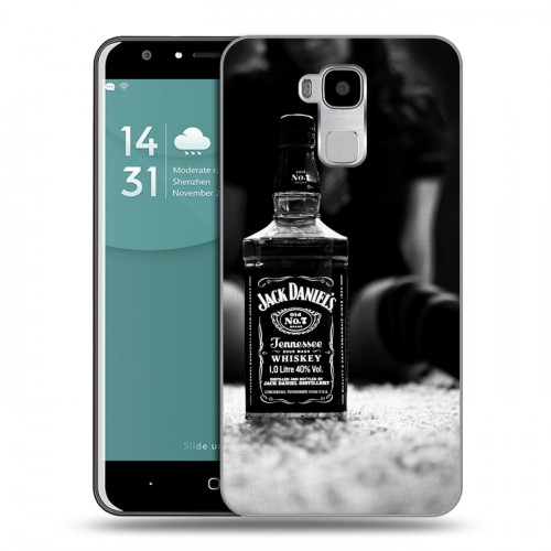 Дизайнерский пластиковый чехол для Doogee Y6 Jack Daniels