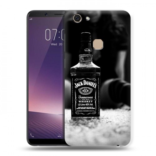 Дизайнерский пластиковый чехол для Vivo V7 Jack Daniels