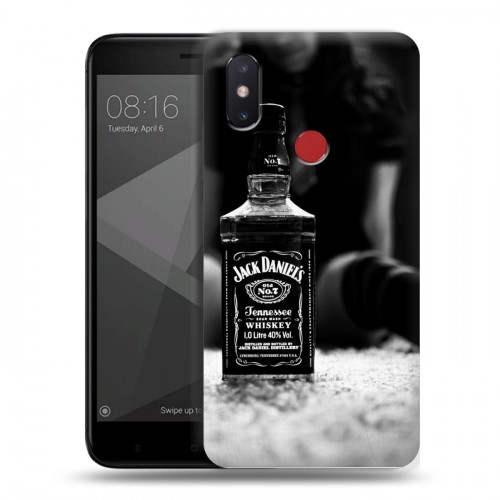 Дизайнерский пластиковый чехол для Xiaomi Mi8 SE Jack Daniels