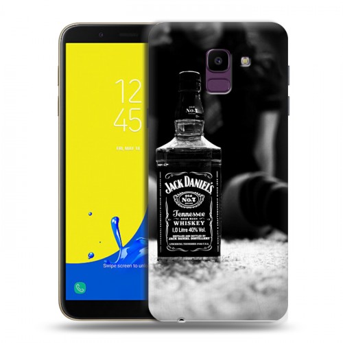 Дизайнерский пластиковый чехол для Samsung Galaxy J6 Jack Daniels