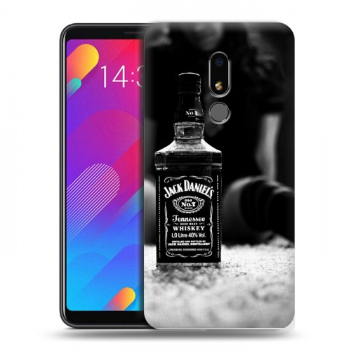 Дизайнерский пластиковый чехол для Meizu M8 Lite Jack Daniels