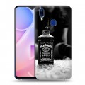 Дизайнерский пластиковый чехол для Vivo Y95 Jack Daniels