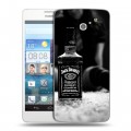 Дизайнерский пластиковый чехол для Huawei Ascend D2 Jack Daniels