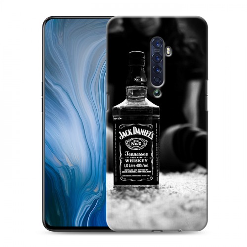 Дизайнерский пластиковый чехол для OPPO Reno2 Z Jack Daniels