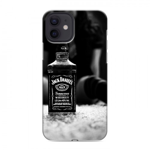 Дизайнерский силиконовый чехол для Iphone 12 Jack Daniels