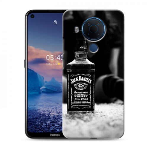 Дизайнерский силиконовый чехол для Nokia 5.4 Jack Daniels