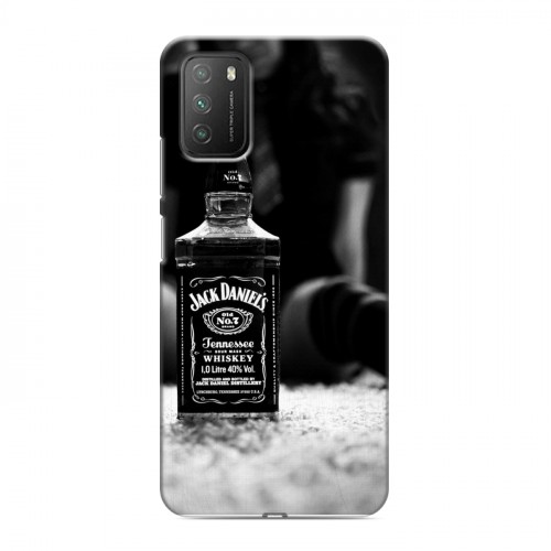 Дизайнерский пластиковый чехол для Xiaomi Poco M3 Jack Daniels