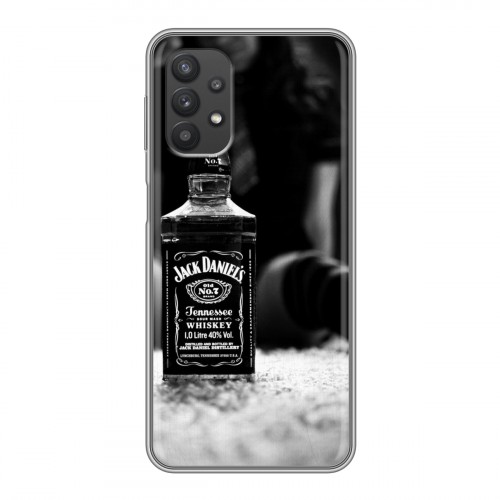 Дизайнерский силиконовый чехол для Samsung Galaxy A32 Jack Daniels