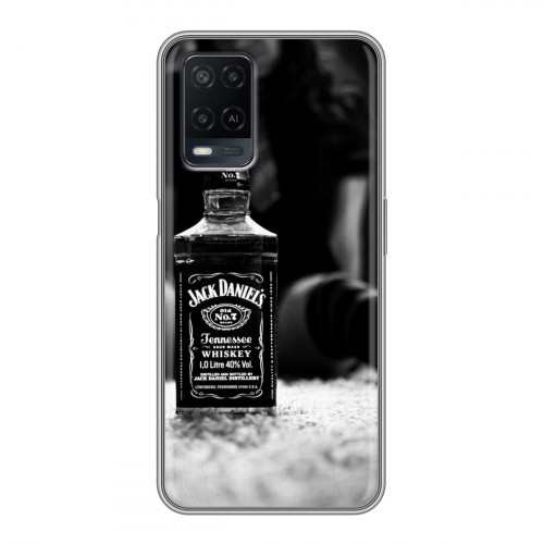 Дизайнерский силиконовый чехол для OPPO A54 Jack Daniels