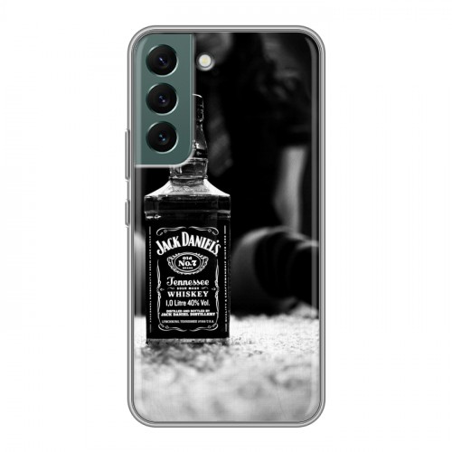 Дизайнерский силиконовый чехол для Samsung Galaxy S22 Jack Daniels