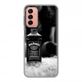 Дизайнерский силиконовый с усиленными углами чехол для Samsung Galaxy M23 5G Jack Daniels