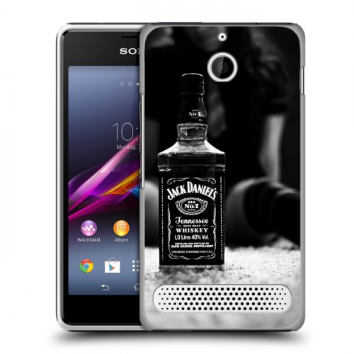 Дизайнерский силиконовый чехол для Sony Xperia E1 Jack Daniels