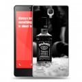 Дизайнерский силиконовый чехол для Xiaomi RedMi Note Jack Daniels