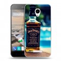 Дизайнерский силиконовый чехол для Micromax Canvas Spark Jack Daniels