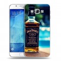 Дизайнерский пластиковый чехол для Samsung Galaxy A8 Jack Daniels