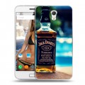 Дизайнерский силиконовый чехол для ZUK Z1 Jack Daniels