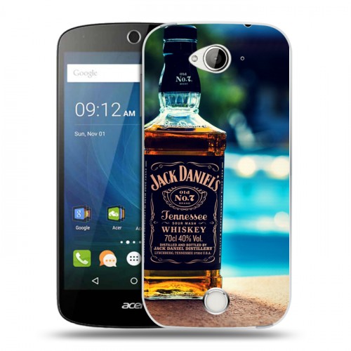 Дизайнерский силиконовый чехол для Acer Liquid Z530 Jack Daniels