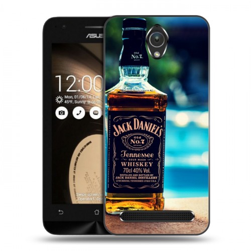 Дизайнерский пластиковый чехол для ASUS ZenFone Go 4.5 Jack Daniels