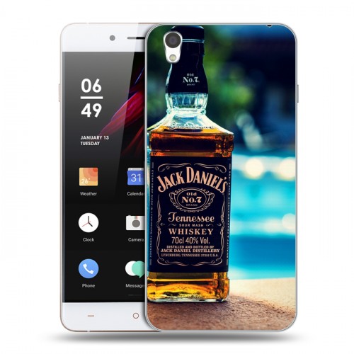 Дизайнерский пластиковый чехол для OnePlus X Jack Daniels