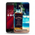 Дизайнерский силиконовый чехол для ASUS Zenfone Go 5.5 Jack Daniels