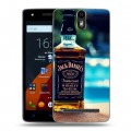 Дизайнерский силиконовый чехол для Wileyfox Storm Jack Daniels