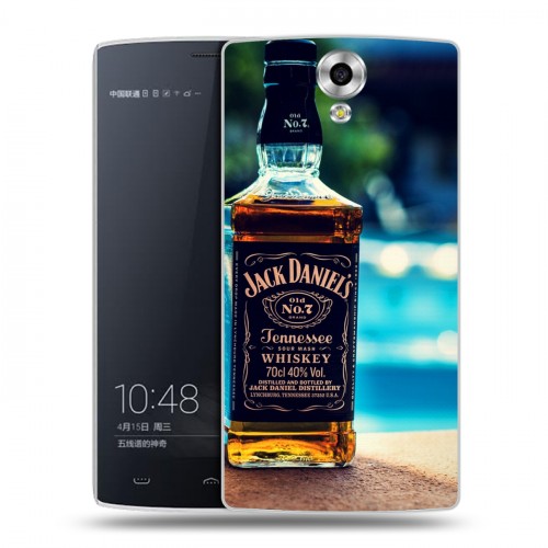 Дизайнерский силиконовый чехол для Homtom HT7 Jack Daniels