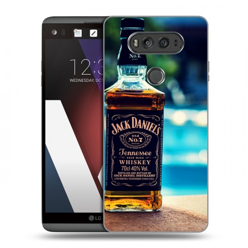 Дизайнерский пластиковый чехол для LG V20 Jack Daniels