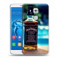 Дизайнерский пластиковый чехол для Huawei Nova Plus Jack Daniels