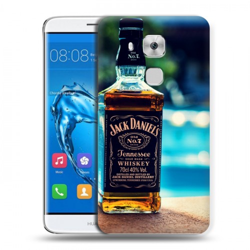 Дизайнерский пластиковый чехол для Huawei Nova Plus Jack Daniels