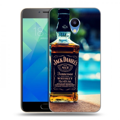 Дизайнерский пластиковый чехол для Meizu M5 Jack Daniels