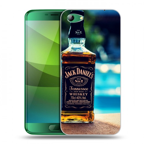 Дизайнерский силиконовый чехол для Elephone S7 Jack Daniels