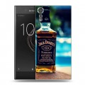 Дизайнерский пластиковый чехол для Sony Xperia XZs Jack Daniels