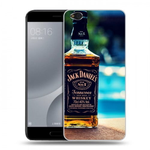 Дизайнерский пластиковый чехол для Xiaomi Mi5C Jack Daniels