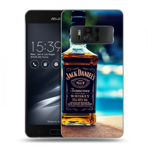 Дизайнерский силиконовый чехол для ASUS ZenFone AR Jack Daniels