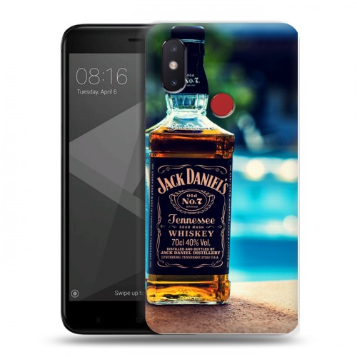 Дизайнерский пластиковый чехол для Xiaomi Mi8 SE Jack Daniels