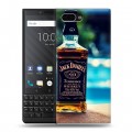 Дизайнерский пластиковый чехол для BlackBerry KEY2 Jack Daniels